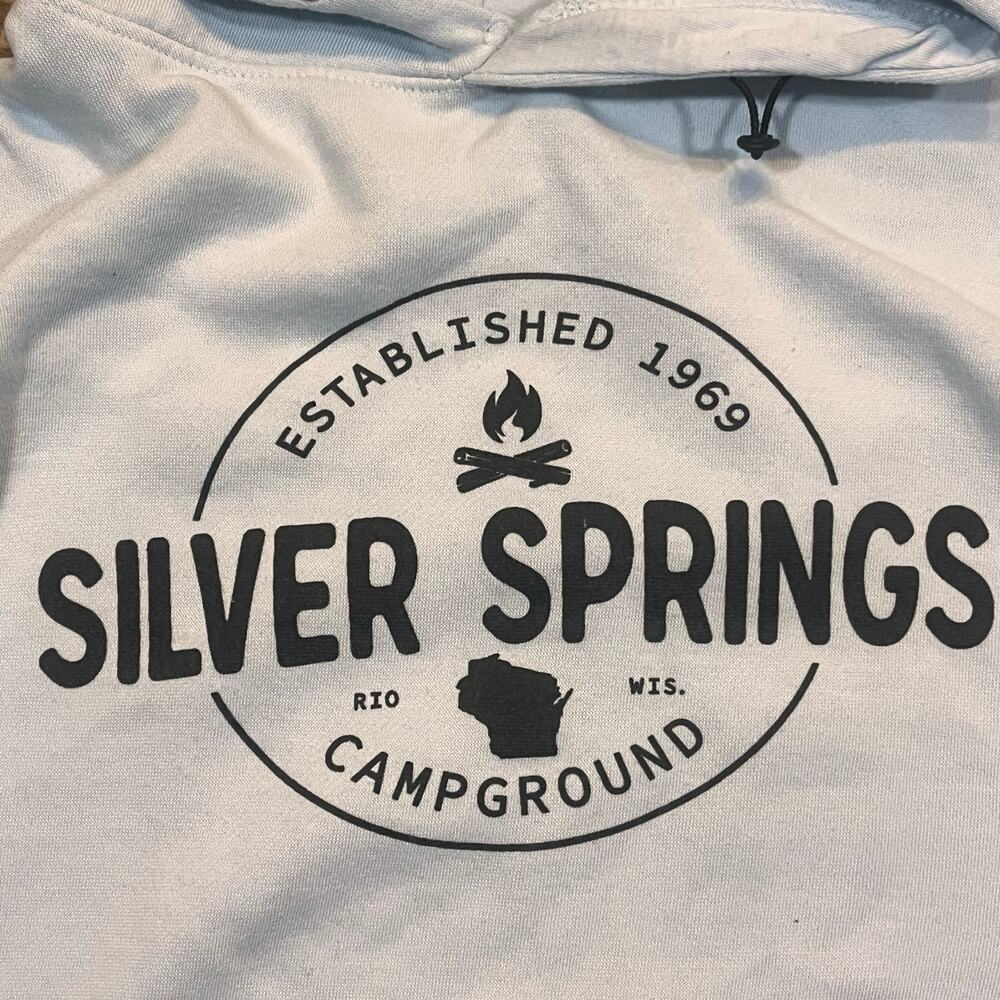 Sliver Spring Women‎ Small Blue Black Front Pocket Long Sleeve Pullover Hoodie